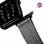 Pulseira para Apple Watch Couro Com Fecho Pino Preto na internet