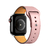 Pulseira para Apple Watch Couro Com Fecho Pino Rosa