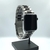 Pulseira para Apple Watch Metal Prata com Preto na internet
