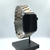 Pulseira para Apple Watch Metal Prata com Rosa - SHOPPING BRASILIA ATACADO & VAREJO