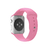 Pulseira para Apple Watch Silicone Rosa Pink na internet