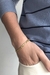 Pulseira Corrente com Elo Sequenciado Banhado em Ouro 18K MASCULINA na internet