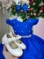 Vestido Ysa Kids Francine Azul Royal (VESTYSAKIDFRNAZRYL) - loja online