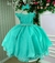 Vestido Ysa Kids Francine Verde Menta (VESTYSAKIDSVRDMNT) - loja online