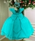 Vestido Ysa Kids Francine Verde Tiffany (VESTYSKDFRVETF) - comprar online