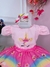 Vestido Infantil Unicórnio Rosa e Acompanha a Tiara Luxo (1007RS) - comprar online