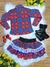 Conjunto Meninas Junino Camisa Vermelha Com Mini Saia Xadrez (0901VA) - loja online