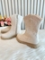 Bota infantil Boiadeira Texana Off White Com Zíper Luxo (21101WF)