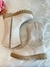 Bota infantil Boiadeira Texana Off White Com Zíper Luxo (21101WF) - loja online