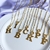 Colar de Letras Banhado em Ouro 18k - comprar online