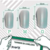 Caneleira Palmeiras 2024 Branco - comprar online