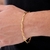 Pulseira Cartier Bnhada a Ouro 18k Semi Joias - comprar online