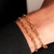 Pulseira Cartier Bnhada a Ouro 18k Semi Joias