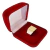Anel Masculino Selo Quadrado Para Gravar Banhado Ouro 18k