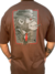 Camiseta Oversized Marrom Los Brabos Monkey - comprar online