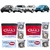 Kit 2 rolamentos de Roda Traseiro Fox Gol Golf Ibiza Parati - Giga Auto Peças