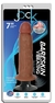 JOCK BARESKIN 7" VIBRATING DONG MOCHA