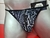 TANGA CABALLERO ANIMAL PRINT CIERRE FRONTAL