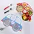 PLATO INFANTIL ROJO CON DISEÑO DE AUTO - Little Steps