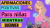 AFIRMACIONES POSITIVAS PARA NIÑAS MIENTRAS DUERMEN | HIPNOPEDIA
