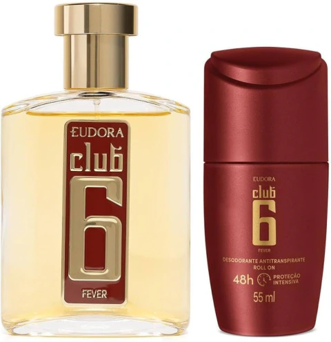 Kit Perfume e Desodorante Club 6