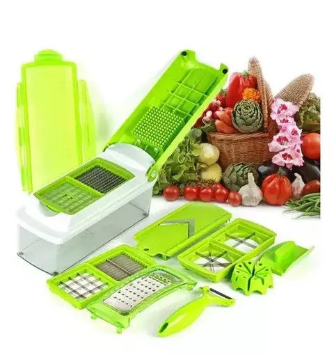 Nicer Dicer Plus Cortador Processador de Alimentos Ralador Fatiador de Leguminos