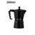 CAFETEIRA ITALIANA BLACK PLUS CAFE EXPRESSO MANUAL MOKA 3 XICARAS PREMIUM PRETA EM ALUMINIO (7540) - comprar online