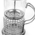 CAFETEIRA FRANCESA EM INOX LUXO CHALEIRA EXPRESSA EM VIDRO CREMEIRA BULE PRENSA FRENCH PRESS LUXO 600ML (1529) - loja online