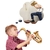 SAXOFONE INFANTIL INSTRUMENTO MUSICAL MINI CLARINETE TROMPETE BRINQUEDO CRIANÇA ACUSTICO JAZZ MUSIC SAX ESTILO PROFISSIO (6896) - comprar online