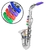 SAXOFONE INFANTIL INSTRUMENTO MUSICAL MINI CLARINETE TROMPETE BRINQUEDO CRIANÇA ACUSTICO JAZZ MUSIC SAX ESTILO PROFISSIO (6896) - comprar online