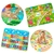 TAPETE GRANDE TÉRMICO TATAME INFANTIL EDUCATIVO PARA BEBÊ DUPLO ATIVIDADE 180X120 DUPLA FACE IMPERMEAVEL (783) - comprar online