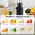 Espremedor, Espremedor Elétrico, Liquidificador de Frutas e Vegetais, Classific - loja online