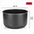 Electric Pressure Cooker Liner 1.6/3L/4L/5L/6L Non-stick Rice Pot Gall Black Cry - loja online