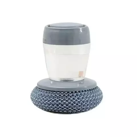 Escova De Aço Para Limpeza Esponja Panela Fogão Louça Cozinha Porta Detergent