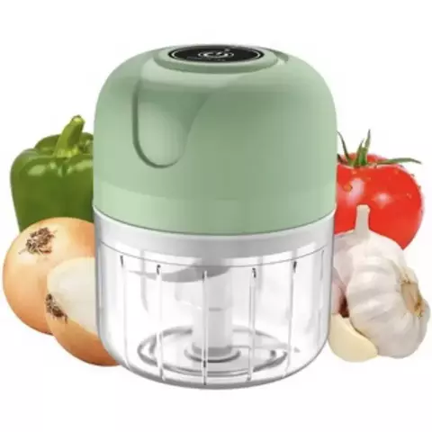 Mini processador sem fio elétrico 250ml de alho incluindo legumes alimentos