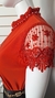 Blusa Manguinha em Renda - Abba Moda Evangélica