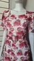 Imagem do Vestido Em Malha Laise Floral Com Cinto