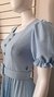 Vestido Em Neo Crepe Plissado - Abba Moda Evangélica