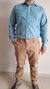 CAMISA SOCIAL MASCULINA TEXTURIZADA - loja online