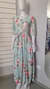 Vestido Longo Floral Em Malha Laise - comprar online