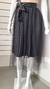 Saia em Tule Preta - Abba Moda Evangélica