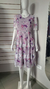Vestido Em Tule Lilás Floral - comprar online