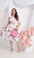 Vestido Em Tule Lilás Floral - loja online