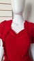 Vestido Em Malha Laise Com Babados - Abba Moda Evangélica