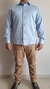 CAMISA SOCIAL MASCULINA AZUL CLARO - loja online