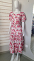 Vestido Em Malha Laise Floral Com Cinto - comprar online