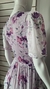 Vestido Em Tule Lilás Floral na internet