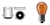 1 Polo Ambar Desplazado 21w 12v - KO12496PR - comprar online