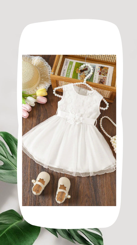 Vestido para bautizo