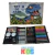 VALIJA METALIZADAS SET DE ARTE 145 PIEZAS CELESTE